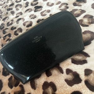 Great condition coach makeup cosmetic pouch bag